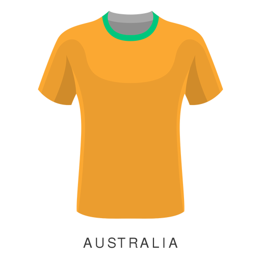 Dibujos animados de camiseta de fútbol simple Diseño PNG