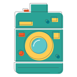 Box camera icon PNG Design