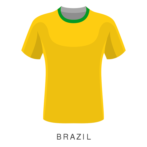 Brasil Copa Mundial De Fútbol Camiseta De Dibujos Animados Descargar