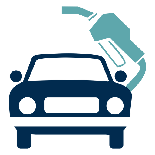 Car gas station service logo