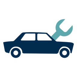 Logotipo de servicio mecánico de automóviles Diseño PNG