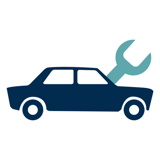 Car mechanic service logo