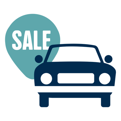 Car sale service logo PNG Design