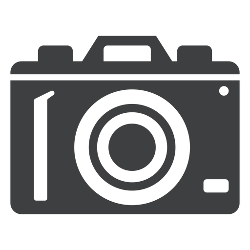 Graues Symbol der Digitalkamera PNG-Design