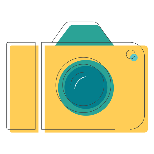 Digital camera icon PNG Design