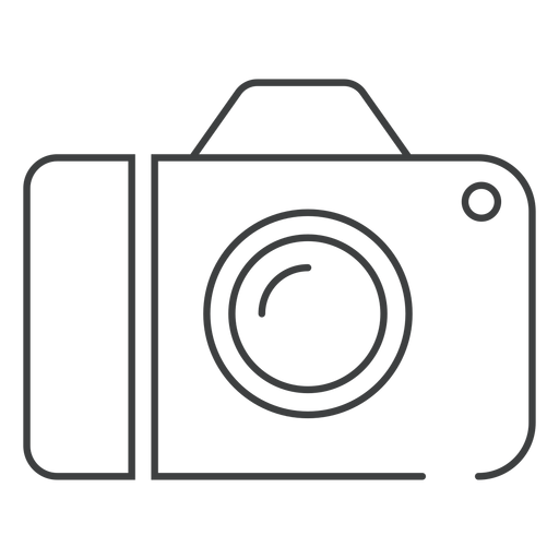 Strichsymbol der Digitalkamera PNG-Design