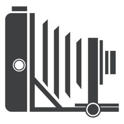 Folding camera grey icon PNG Design