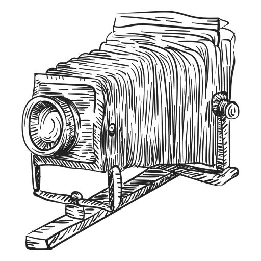 Folding camera sketch