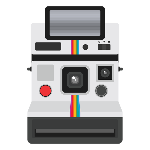 Instant picture analog camera graphic