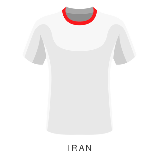 Desenho da camisa de futebol do Irã na copa do mundo Desenho PNG