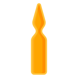 Medizinische Ampulle Symbol PNG-Design