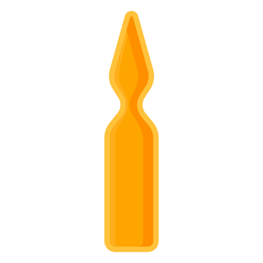 Medical ampoule icon PNG Design