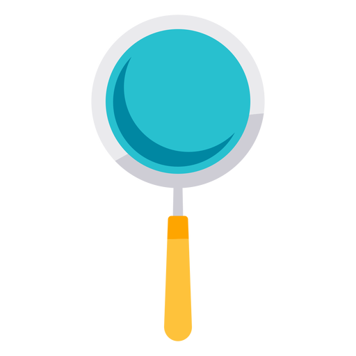 Medical magnifying glass icon PNG Design