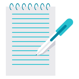 Medical notes sheet icon Transparent PNG