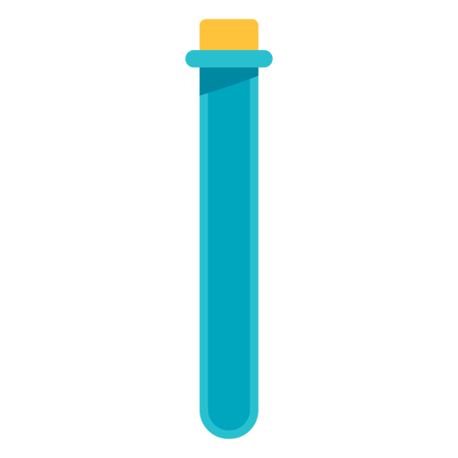 Medical test tube icon PNG Design