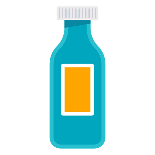 Medical vial icon PNG Design