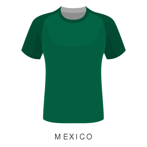 Mexiko-WM-Fu?balltrikotkarikatur PNG-Design