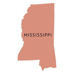 mississippi state outline