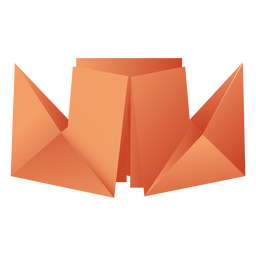 Barco de papel origami Diseño PNG