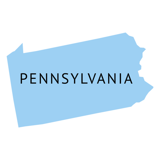 Pennsylvania PNG Designs For T Shirt Merch   87ff4cbda7a90d0dd79e1f97180e029e Pennsylvania State Plain Map 