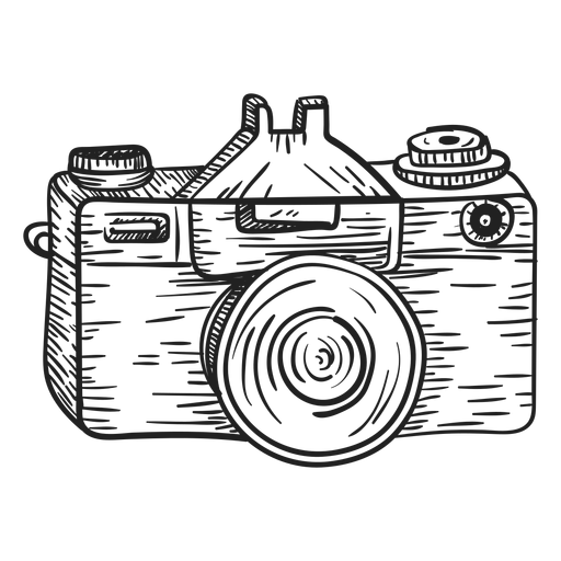 sketch draw camera cartoon Stock Vector Image  Art  Alamy