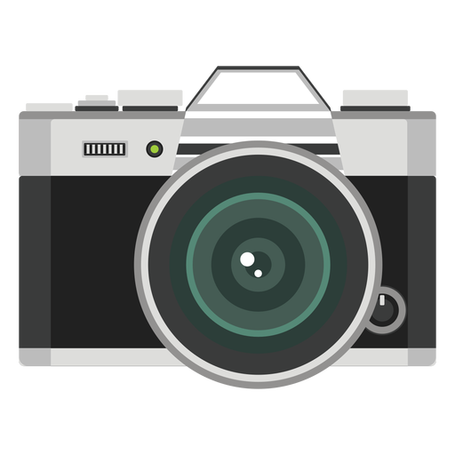 Photo camera vector - Transparent PNG & SVG vector file