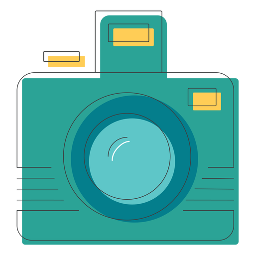 Photographic camera icon PNG Design