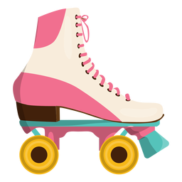 Zapato de skate rosa Diseño PNG