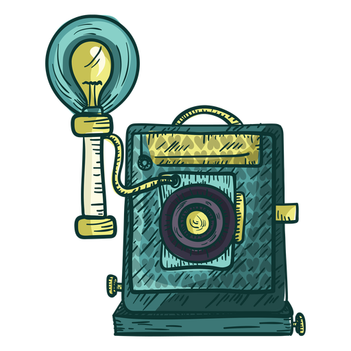 Plate camera sketch icon