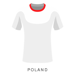 Desenho de camiseta branca e vermelha Desenho PNG