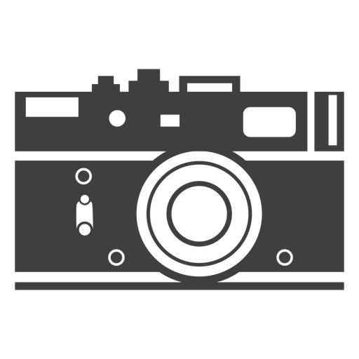Graues Symbol f?r Entfernungsmesserkamera PNG-Design