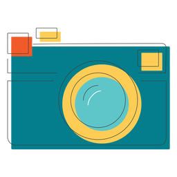Icono de la cámara del telémetro Diseño PNG
