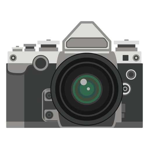 Retro camera graphic - Transparent PNG & SVG vector file
