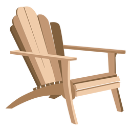 Adirondack Sessel PNG-Design