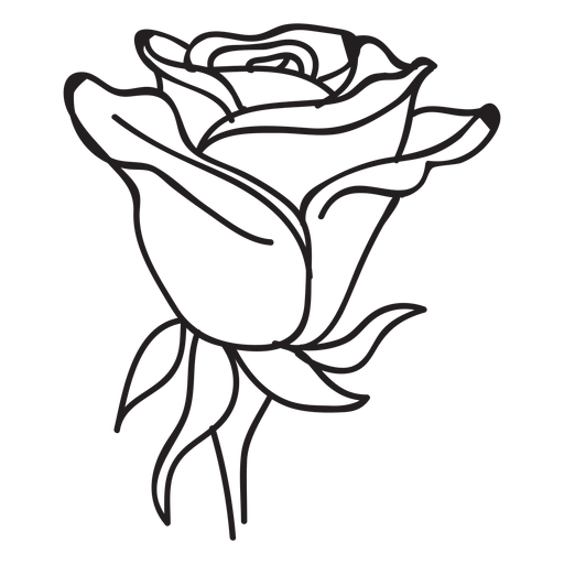 Blooming rose head icono de la flor Transparent PNG Blooming rose head icono de la flor Transparent PNG