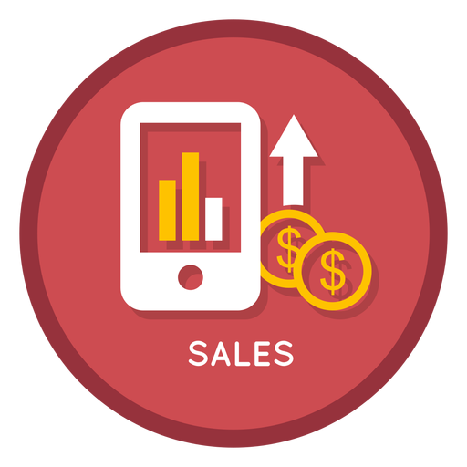 Download Business sales icon - Transparent PNG & SVG vector file