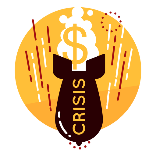 Download Financial crisis icon - Transparent PNG & SVG vector file