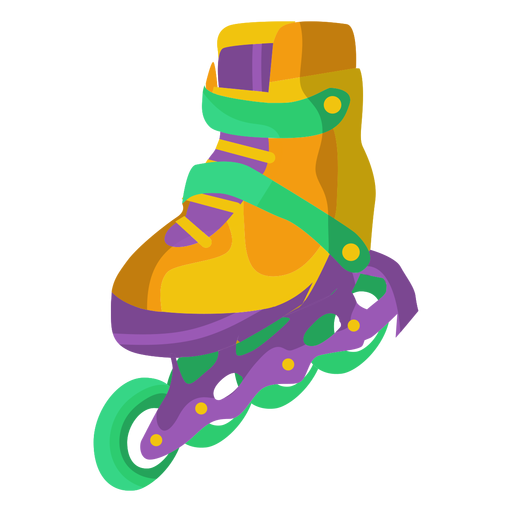 Ilustraci?n de zapato de patinaje sobre ruedas