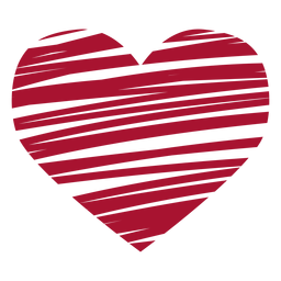 Download Hand drawn heart sticker - Transparent PNG & SVG vector file