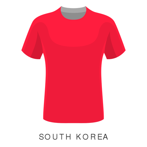 Dise o PNG Y SVG De Dibujos Animados De Camisa Roja Para Camisetas