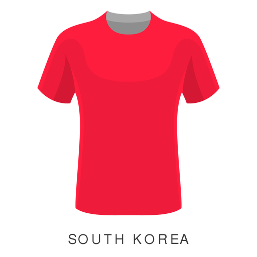 Rote Hemdkarikatur PNG-Design