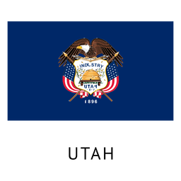 Utah state flag PNG Design Transparent PNG