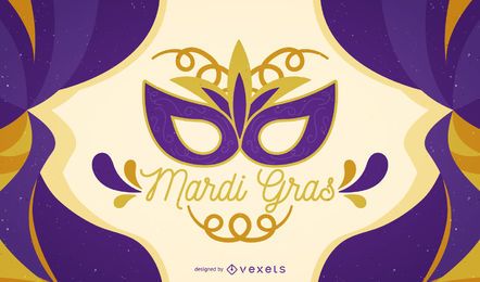 Mardi Gras carnival poster Mardi Gras carnival poster