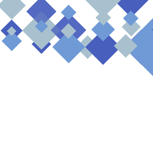 Fundo quadrado azul abstrato Desenho PNG