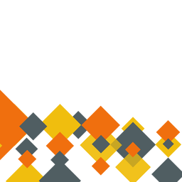 Abstract orange square background PNG Design