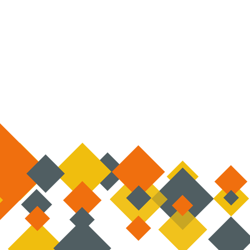 Fondo cuadrado naranja abstracto Diseño PNG