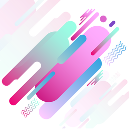 Abstract pink geomteric background
