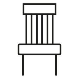 Ícone básico de curso de cadeira Desenho PNG