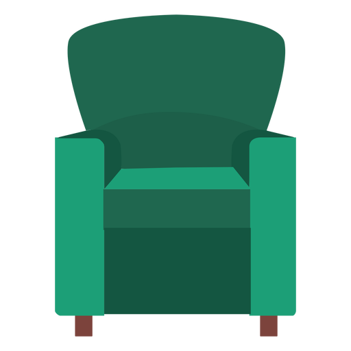 Club chair icon PNG Design