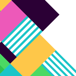 Fundo geométrico abstrato colorido Desenho PNG